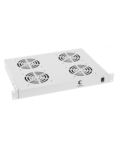 Панель вентиляционная с 4 вентиляторами Cabeus JG03 в Дербенте Вентиляторные модули Pintop.ru