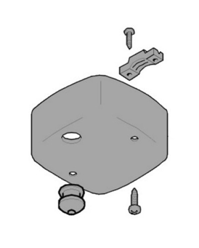 Крышка привода нижняя FLEX Came 119RID150 в Дербенте Запчасти для шлагбаумов и автоматики Pintop.ru