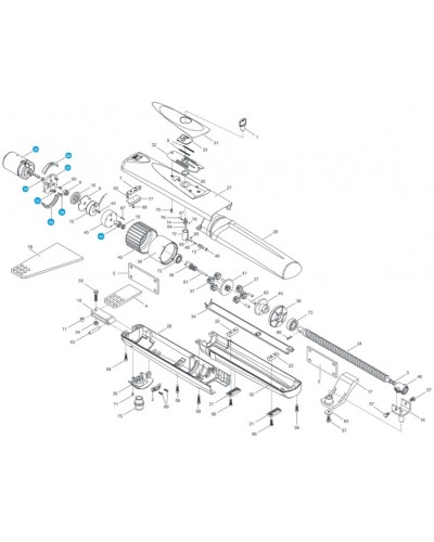 Замок разблокировкиOPP001 Came 119RID420 в Дербенте Запчасти для шлагбаумов и автоматики Pintop.ru