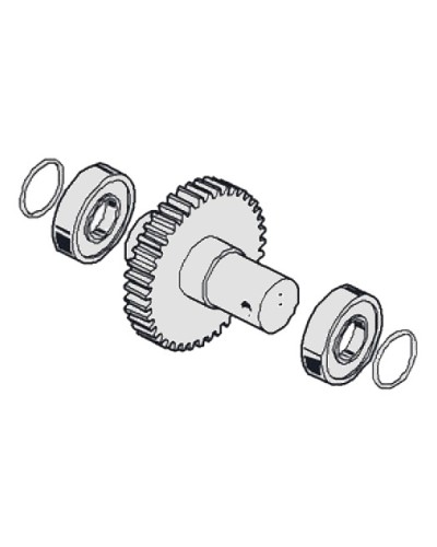 Вал выходной G12000 Came 119RIG100 в Дербенте Запчасти для шлагбаумов и автоматики Pintop.ru