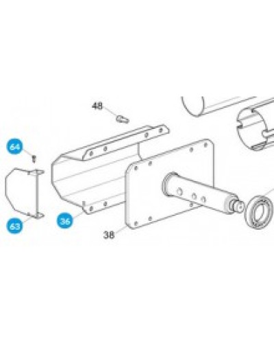 Плата LBC для MA7032 MA7034 Came 3199LBP7 в Дербенте Запчасти для шлагбаумов и автоматики Pintop.ru