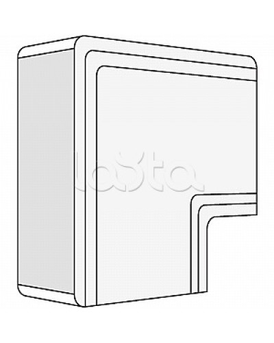 Угол плоский 150x60 NPAN DKC 01747 в Дербенте Аксессуары для кабель-канала Pintop.ru