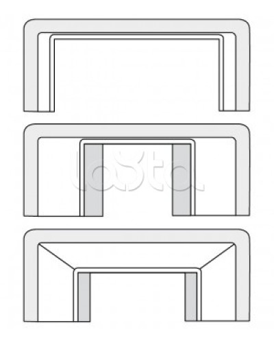 Набор адаптеров для миниканалов DKC 10133 в Дербенте Аксессуары для кабель-канала Pintop.ru
