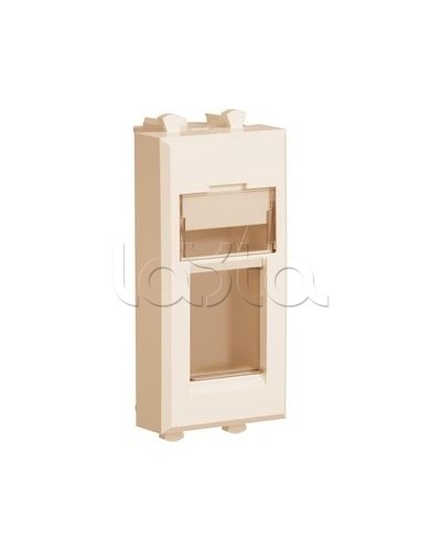 Адаптер для Keystone Ванильная дымка Avanti, 1 мод DKC 4405201 в Дербенте Аксессуары для стоек и шкафов Pintop.ru