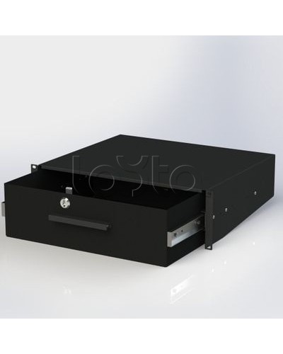 Ящик выдвижной с ключом RAL9005 DKC R5ITCPD2HEB в Дербенте Крепежные изделия Pintop.ru