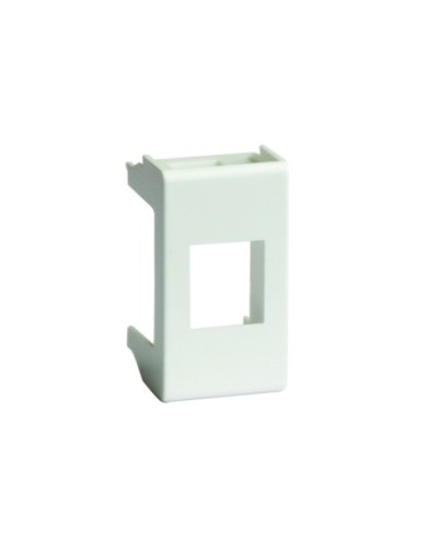 Адаптер для keystone, VIVA, 1 мод, цвет серый DKC 45107 в Дербенте Аксессуары для стоек и шкафов Pintop.ru