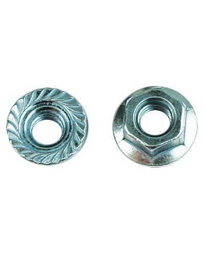 Гайка с насечкой, преп. отк. М5, гор.оц. DKC CM100500HDZ в Дербенте Крепеж Pintop.ru