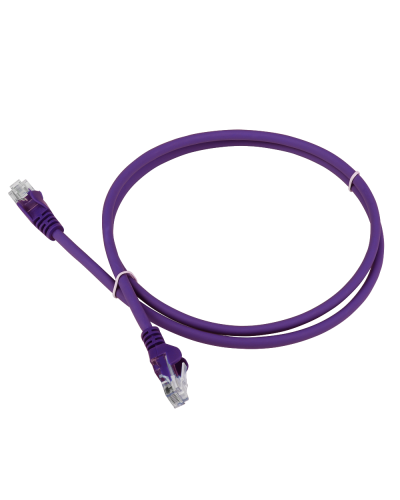 Патч-корд LANMASTER LSZH UTP кат.5e, 0.3 м, фиолетовый LANMASTER LAN-PC45/U5E-0.3-VI в Дербенте Патчкорды (медные) Pintop.ru