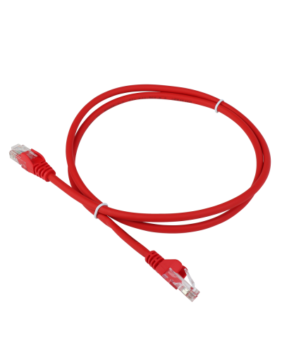 Патч-корд LANMASTER LSZH UTP кат.5e, 14 м, красный LANMASTER LAN-PC45/U5E-14-RD в Дербенте Патчкорды (медные) Pintop.ru