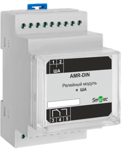 Адресный модуль Smartec AMR-DIN в Дербенте Адресная система охранно-пожарной радиоканальной сигнализации Smartec Pintop.ru